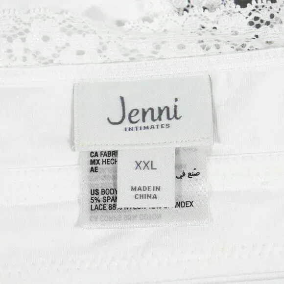 NWT Jenni On Repeat Bright White Bralette - Picture 10 of 16